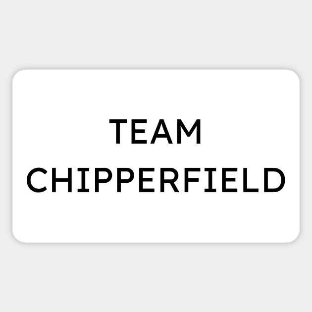 Team Chipperfield Architecture Lover Sticker by A.P.